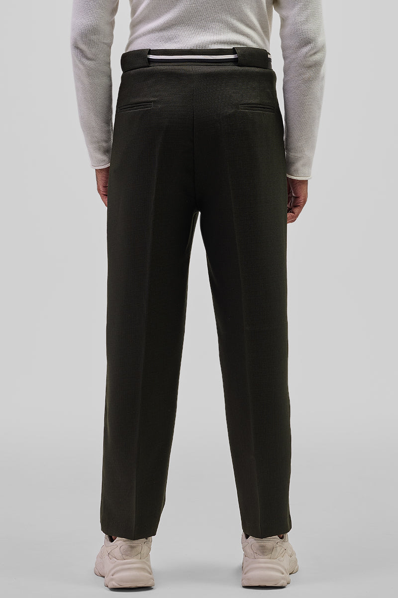 Dark Green Korean Pant