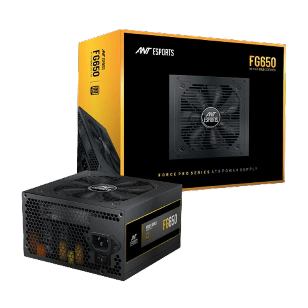 ANT ESPORTS FG650 650W 80+ Gold Non Modular Power Supply