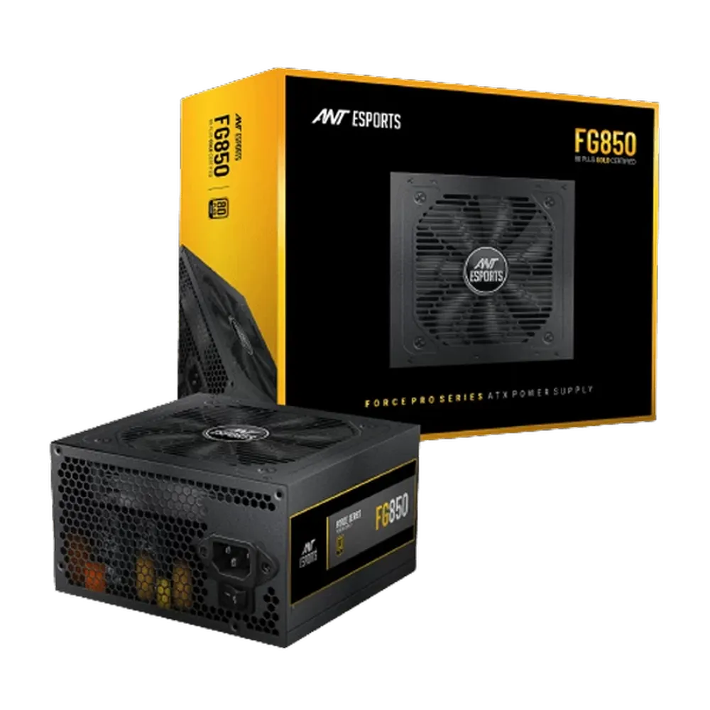 ANT ESPORTS FG850 850W 80+ Gold Non Modular ATX 2.0 Power Supply