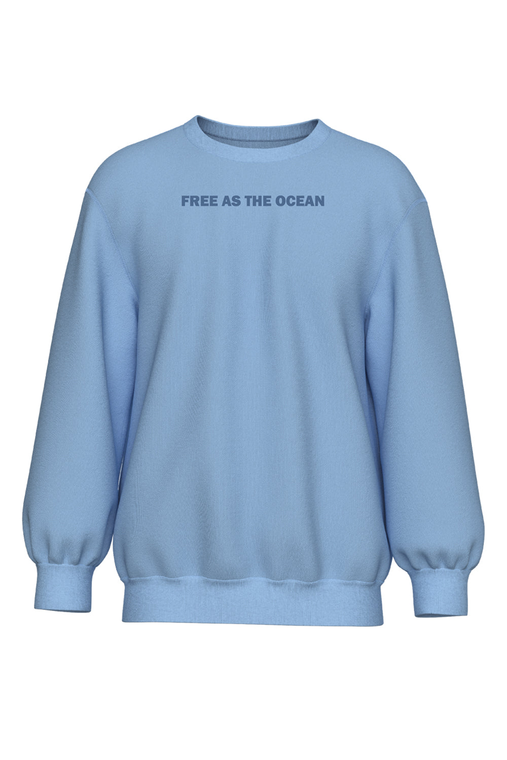 Free as the Ocean Oversized Sweatshirt