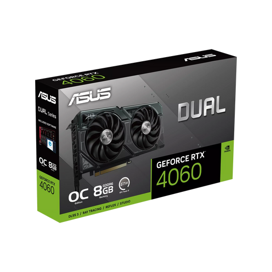 ASUS Dual GeForce RTX 4060 OC Edition 8GB Nvidia Graphic Card