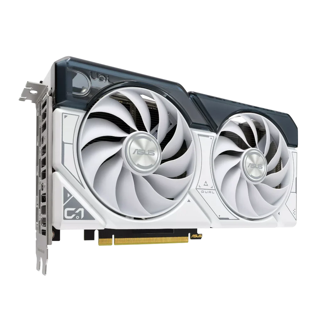 ASUS Dual GeForce RTX 4060 OC Edition White 8GB Nvidia Graphic Card