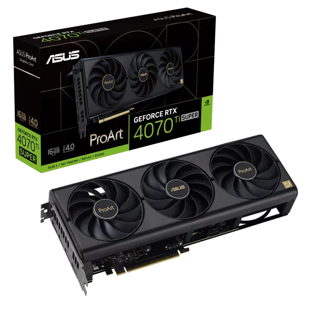 ASUS ProArt GeForce RTX 4070 Ti Super 16GB Nvidia Graphic Card