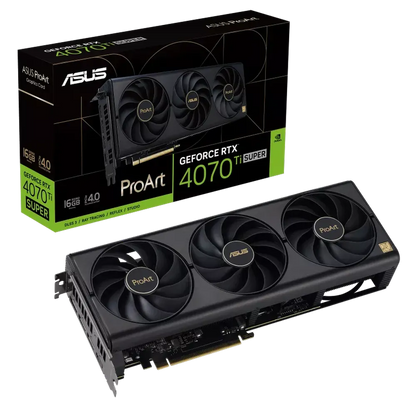 ASUS ProArt GeForce RTX 4070 Ti Super 16GB Nvidia Graphic Card