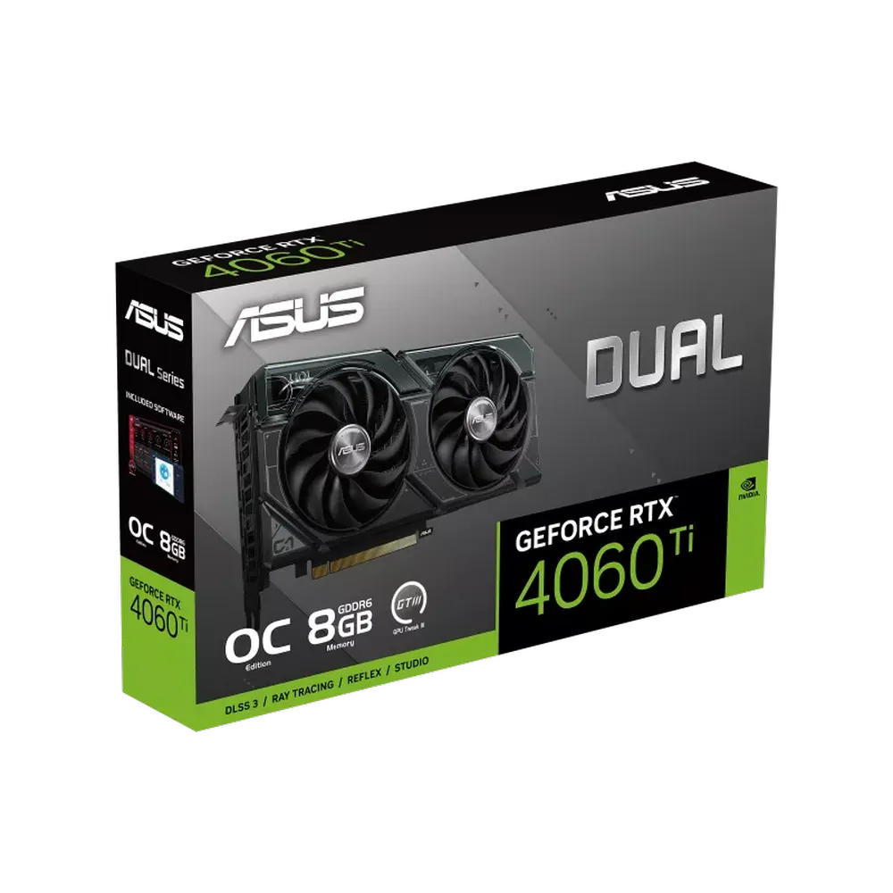 ASUS Dual GeForce RTX 4060 Ti Dual OC Edition 8GB Nvidia Graphic Card