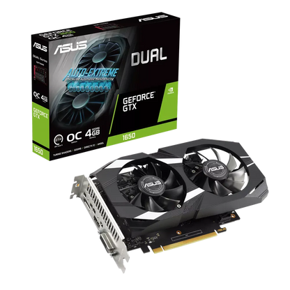 ASUS Dual GeForce GTX 1650 P V2 Gaming OC Edition 4GB Nvidia Graphic Card