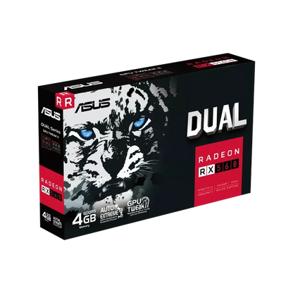 ASUS Dual Radeon RX 560 4GB AMD Graphic Card