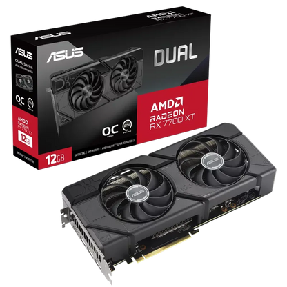 ASUS Dual Radeon RX 7700 XT OC Edition 12GB AMD Graphic Card