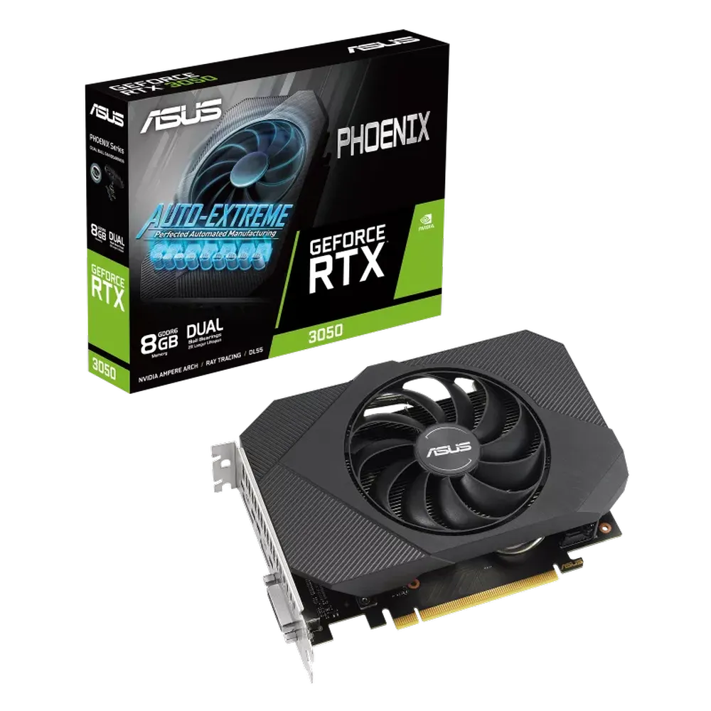 ASUS Phoenix Geforce RTX 3050 V2 8GB NVIDIA Graphics Card