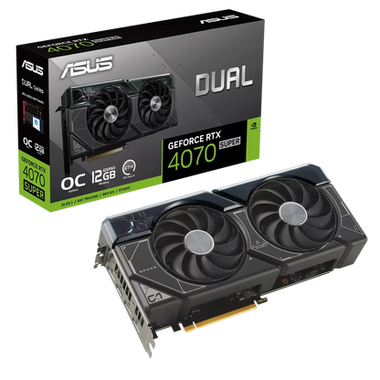 ASUS Dual GeForce RTX 4070 Super OC Edition 12GB Nvidia Graphic Card