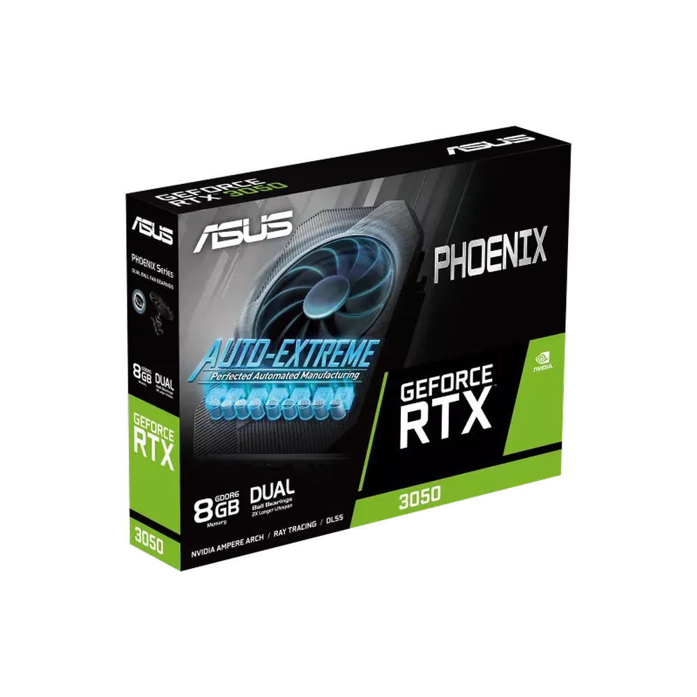 ASUS Phoenix Geforce RTX 3050 V2 8GB NVIDIA Graphics Card