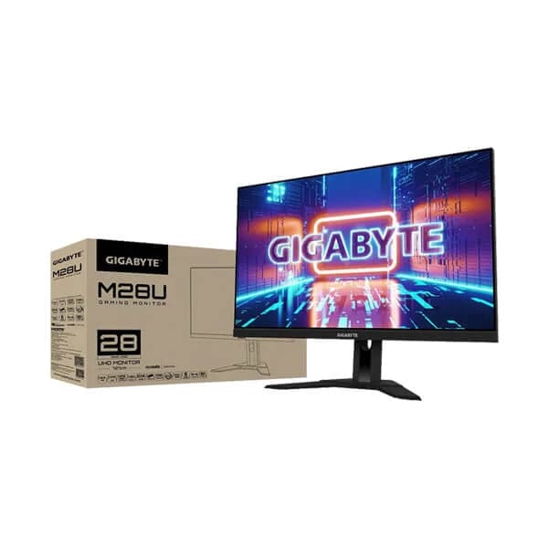 GIGABYTE Aorus M28U 28 Inch 4K 144Hz IPS Panel 120% SRGB 1MS AMD Freesync Gaming Monitor