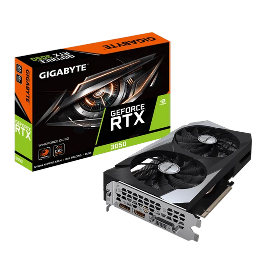 GIGABYTE GeForce RTX 3050 WindForce OC Nvidia Graphic Card