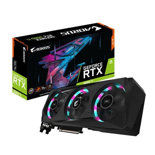 GIGABYTE Aorus GeForce RTX 3060 Ti Elite LHR 8GB Nvidia Graphic Card