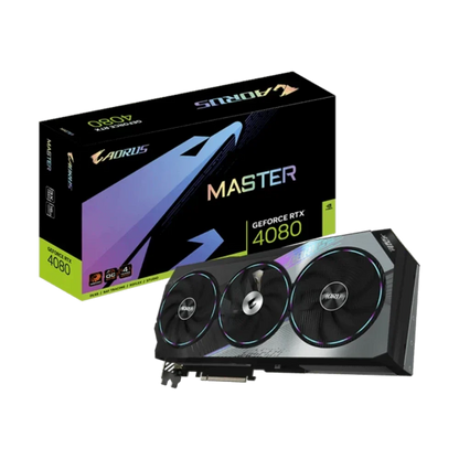 GIGABYTE Aorus Master GeForce RTX 4080 Gaming OC 16GB Nvidia Graphic Card