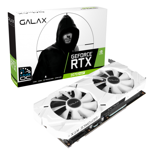 GALAX GeForce RTX 2070 Super EX White 1-Click OC 8GB Nvidia Graphics Card