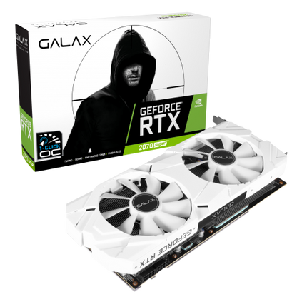 GALAX GeForce RTX 2070 Super EX White 1-Click OC 8GB Nvidia Graphics Card