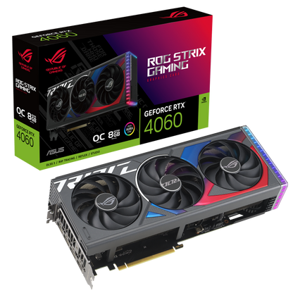 ASUS ROG Strix GeForce RTX 4060 OC 8GB Nvidia Graphic Card