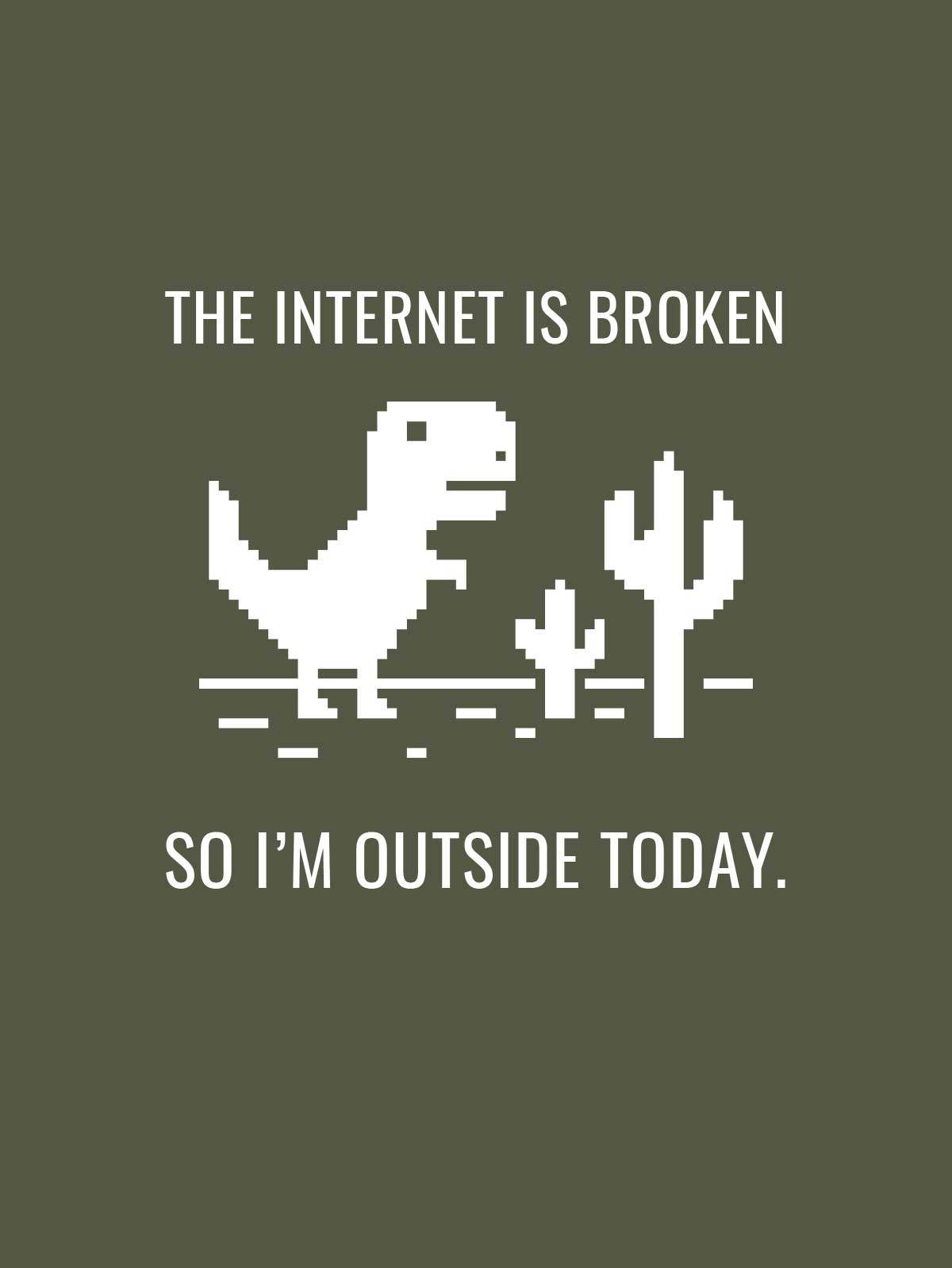 Internet Is Broken Classic Hoodie