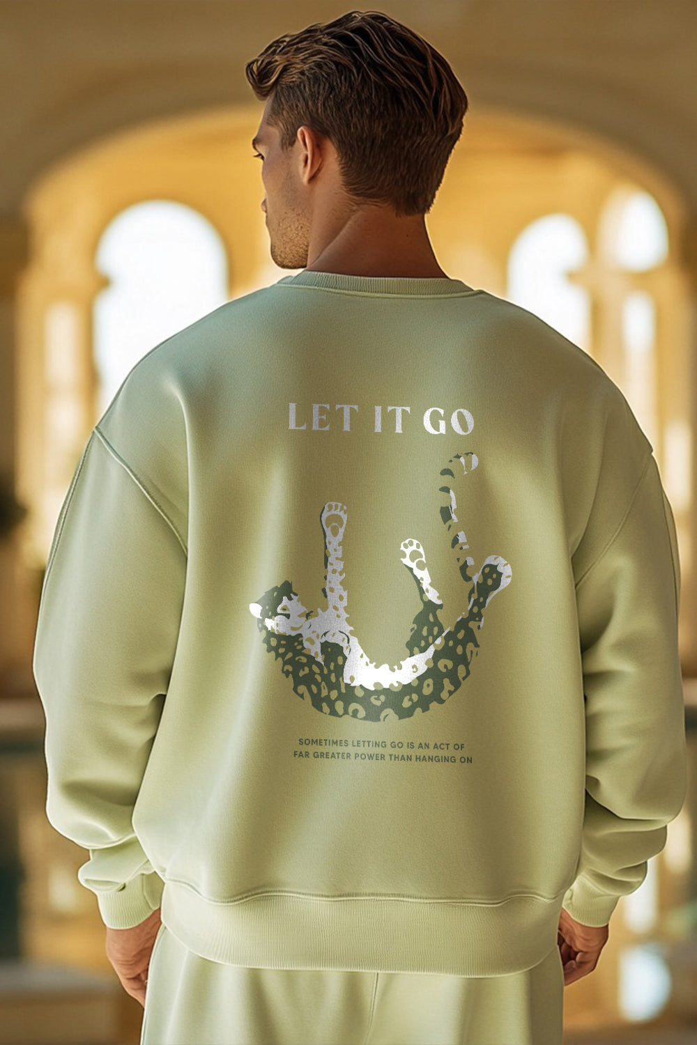 Let it Go Oversized Sweatshirt