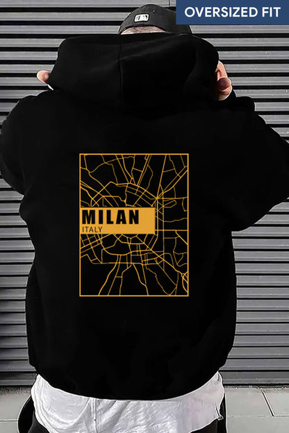 Milan Oversized Fit Hoodie