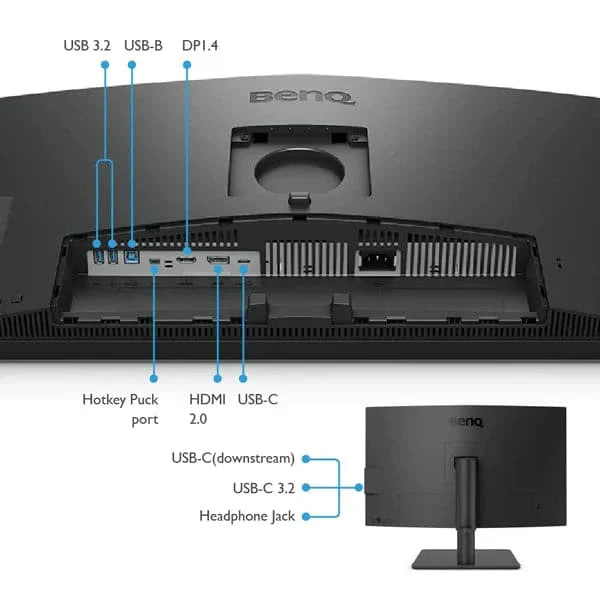 BENQ PD2706U 27 Inch 4K 60Hz 99% SRGB 5MS Gaming Monitor