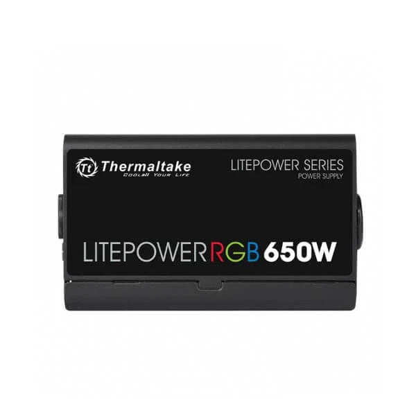 THERMALTAKE LitePower RGB 650W Non Modular ATX 2.0 Power Supply