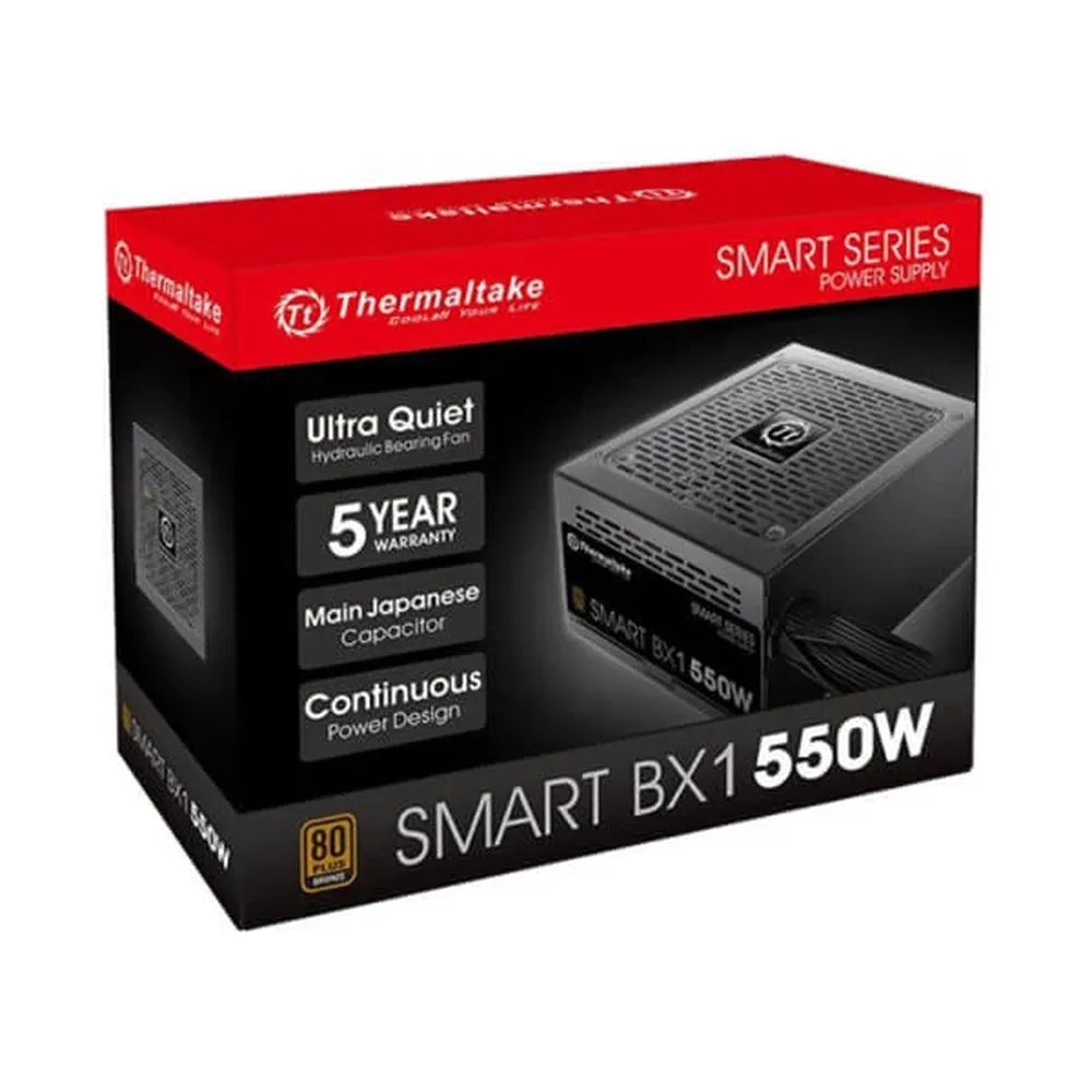 THERMALTAKE Smart BX1 550 Watt 80 Plus Bronze SMPS PSU