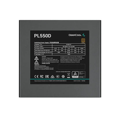 DEEPCOOL PL550D 550W Bronze ATX 3.0 80+ Non Modular Power Supply