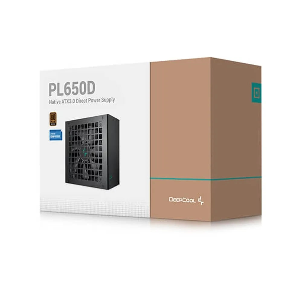 DEEPCOOL PL550D 550W Bronze ATX 3.0 80+ Non Modular Power Supply