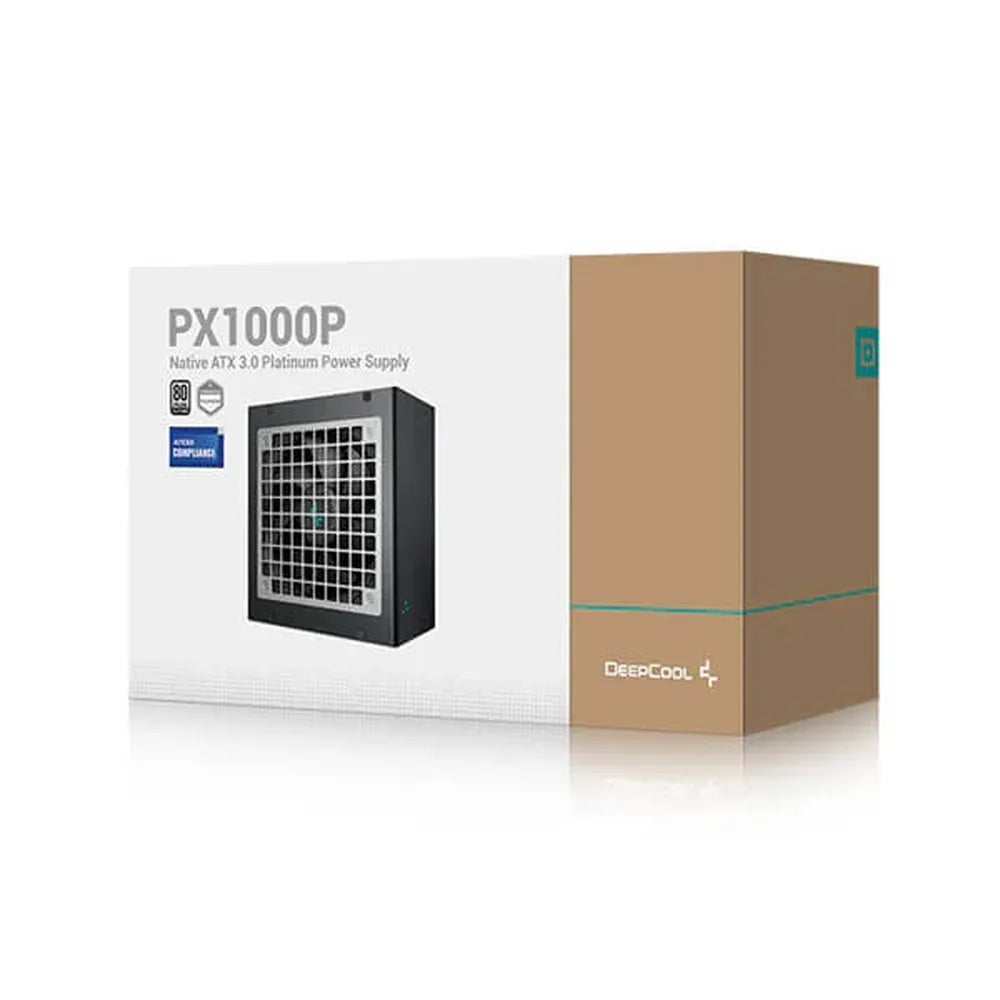 Deepcool PX1000P ATX 3.0 80+ Platinum Fully Modular PSU (1000W)