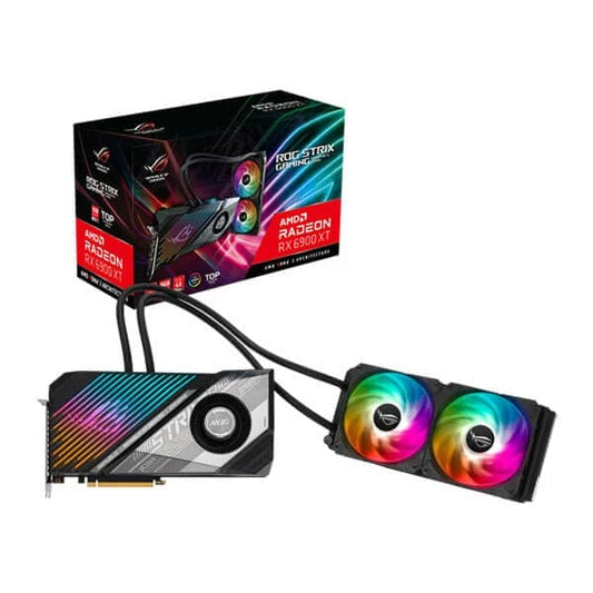 ASUS ROG Strix Gaming Radeon RX 6900 XT 16GB AMD Graphic Card With 240mm ARGB CPU Liquid Cooler