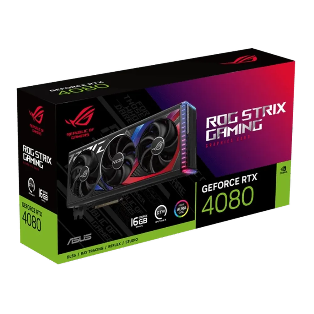 ASUS ROG Strix GeForce RTX 4080 16GB Nvidia Graphic Card