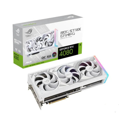 ASUS ROG Strix RTX 4080 Gaming OC White Edition 16GB Nvidia Graphic Card