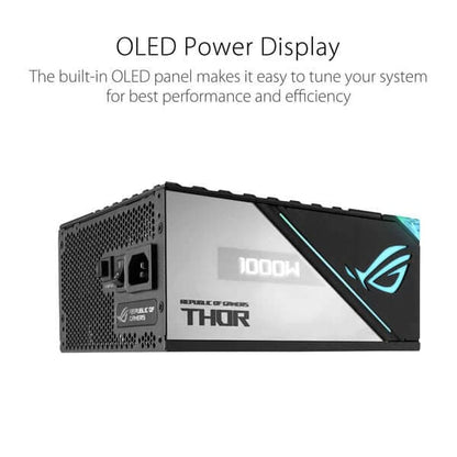 ASUS ROG Thor 1000P2 1000W 80 + Platinum ATX 2.0 Power Supply