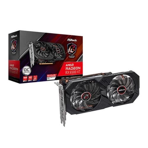 ASROCK Radeon RX 6500 XT Phantom Gaming D OC 4GB AMD Graphic Card