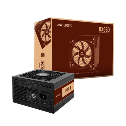 ANT ESPORTS RX650 650W 80 + Bronze ATX 2.0 Non Modular Power Supply