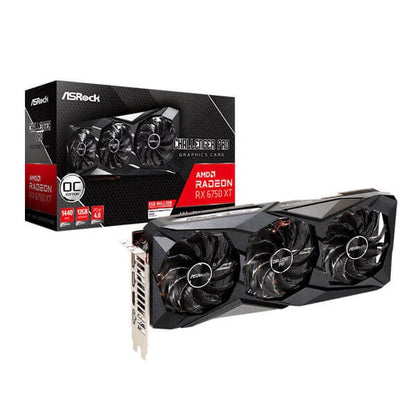 ASROCK Radeon RX 6750 XT Challenger Pro OC 12GB AMD Graphic Card