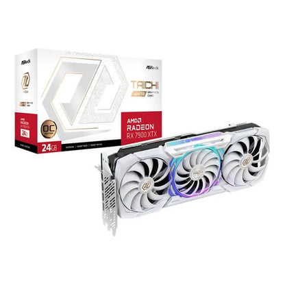 ASROCK Radeon RX 7900 XTX Taichi White OC 24GB AMD Graphic Card