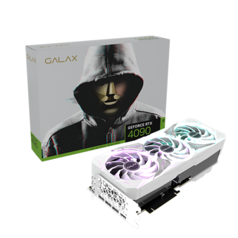 GALAX GeForce RTX 4090 SG (1-Click OC) White 24GB Nvidia Graphic Card