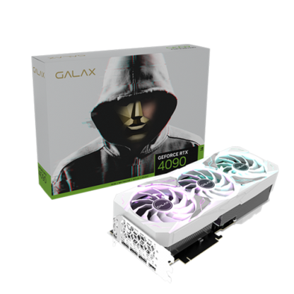 GALAX GeForce RTX 4090 SG (1-Click OC) White 24GB Nvidia Graphic Card