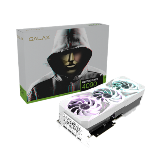 GALAX GeForce RTX 4090 SG (1-Click OC) White 24GB Nvidia Graphic Card