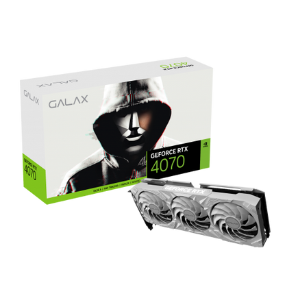 GALAX GeForce RTX 4070 (1-Click OC) White 3X 12GB Nvidia Graphic Card