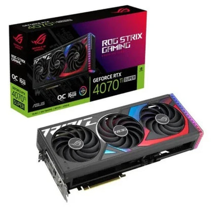 ASUS ROG Strix GeForce RTX 4070 Ti Super OC Edition 16GB Nvidia Graphic Card