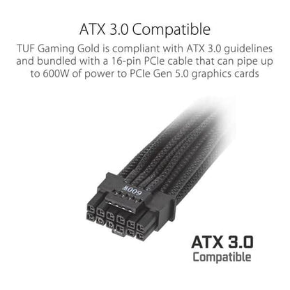 ASUS TUF gaming 1000G 80 + Gold Fully Modular ATX 3.0 Power Supply