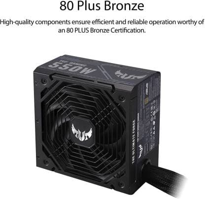 ASUS TUF Gaming 550W 80 + Bronze ATX 2.0 Power Supply