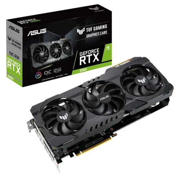 ASUS TUF Gaming RTX 3060 OC Edition 12GB Nvidia Graphic Card