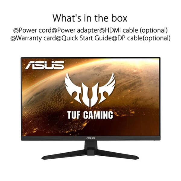 ASUS TUF VG247Q1A 24 Inch FHD 144Hz VA Panel 1MS AMD Freesync Gaming Monitor