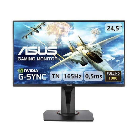 ASUS VG258QR 25 Inch FHD 165Hz TN Panel 72% SRGB 0.5MS AMD Freesync Gaming Monitor