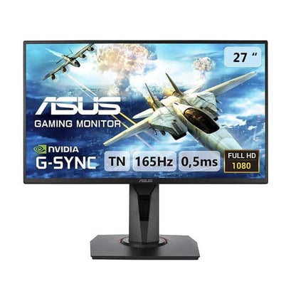 ASUS VG278QR 27 Inch FHD 165Hz TN Panel 0.5MS NVIDIA Gsync Gaming Monitor